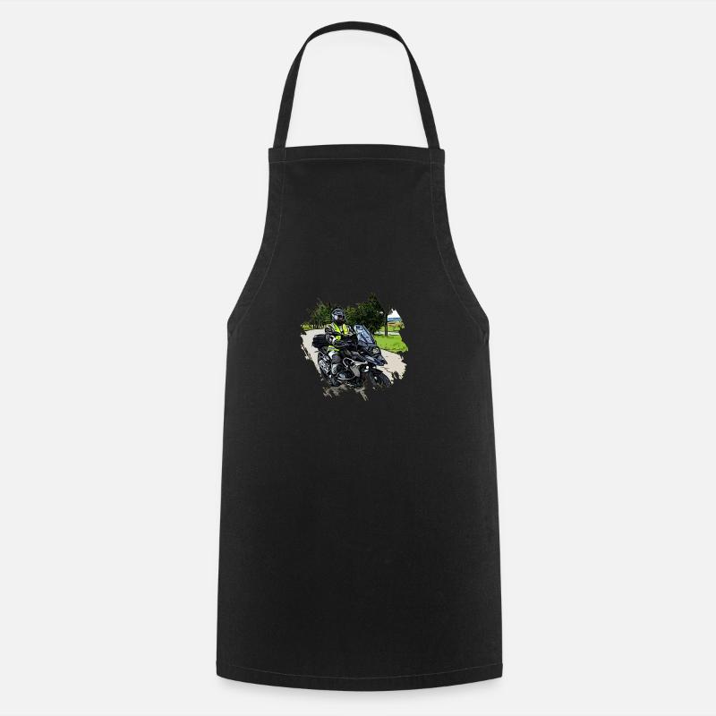 Motards - Tablier de cuisine - noir