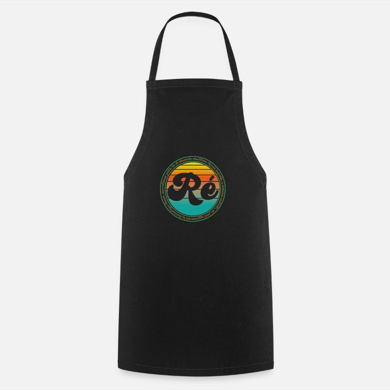 Ré - Tablier de cuisine - noir