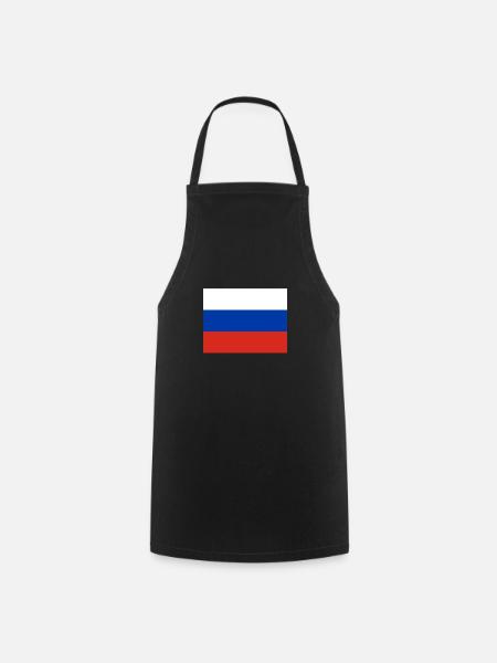 Russie - Tablier de cuisine - noir