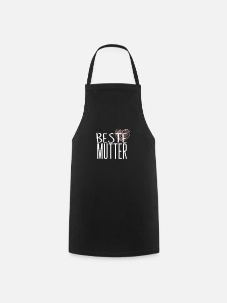 Beste Mutter - Kochschürze - Schwarz