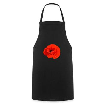 Poppy - Cooking Apron - black - Front - AI Model Male 185 dark (185cm)