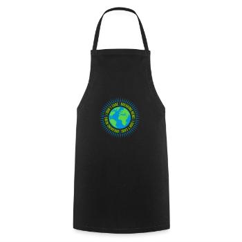 Les dernières nouvelles ne le font pas - Tablier de cuisine - noir - Devant - AI Model Male 185 dark (185cm)