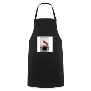 Halten Sie das Leben einfach - Kochschürze - Schwarz - Vorne - AI Model Male 185 dark (185cm)