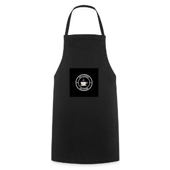 no coffee no work - Cooking Apron - black - Front - AI Model Male 185 dark (185cm)