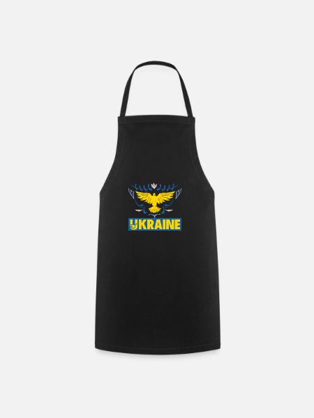 Ukraine - Kochschürze - Schwarz