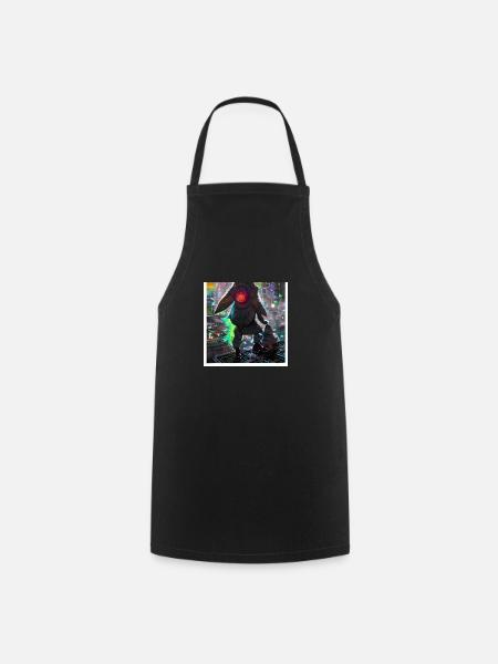 Series: distopia of christmas - Cooking Apron - black