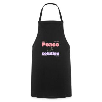 Mental Health - Cooking Apron - black - Front - AI Model Male 185 dark (185cm)