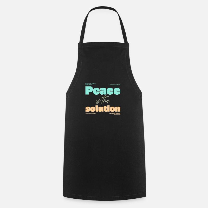 Mental Health - Cooking Apron - black
