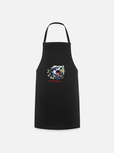Wolfberry – Atropa belladonna - Cooking Apron - black