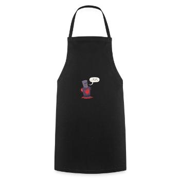 tis but a scratch 618eff60 d75b 11e8 8ff4 5db2e669 - Tablier de cuisine - noir - Devant - AI Model Male 185 dark (185cm)