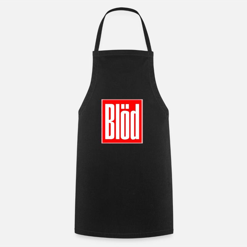 Blöd - Kochschürze - Schwarz