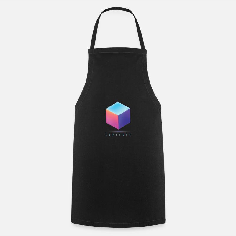 Lévitation Dice - Tablier de cuisine - noir