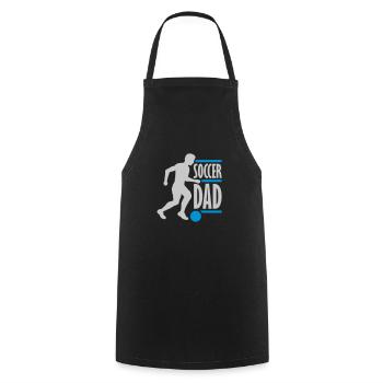 Bester Soccer Dad Logo - Kochschürze - Schwarz - Vorne - AI Model Male 185 dark (185cm)