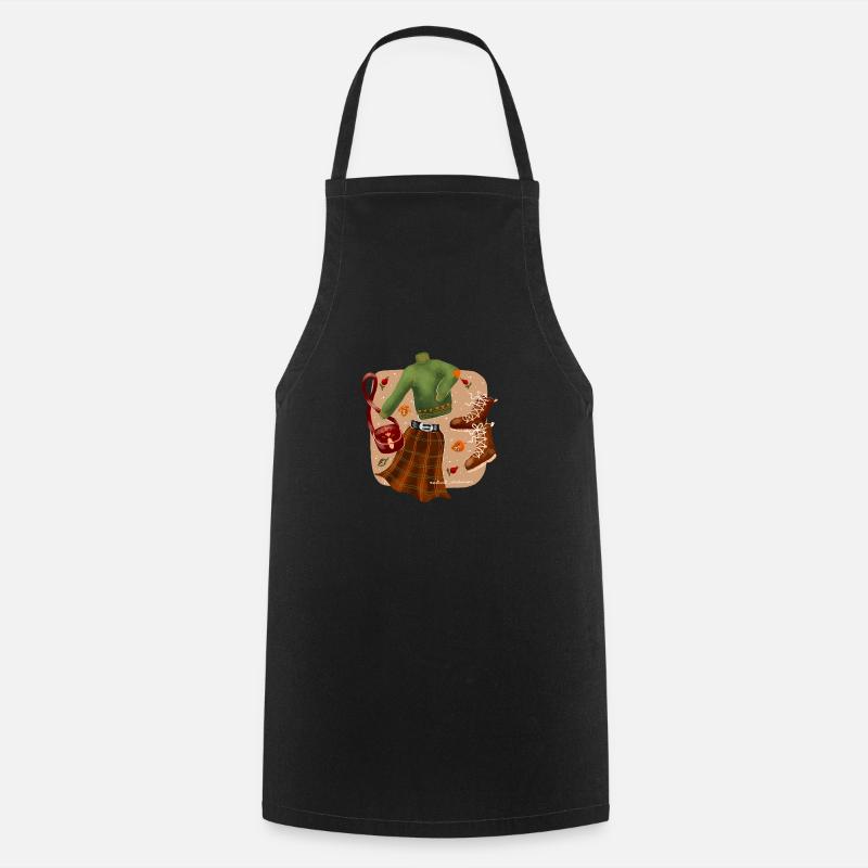 Tenue d’automne - Tablier de cuisine - noir