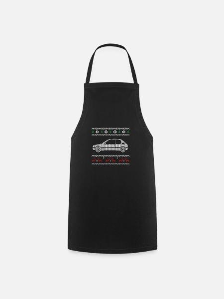205 pull tricot noel - Tablier de cuisine - noir