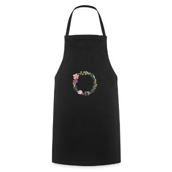 Couronne de frushling - Tablier de cuisine - noir - Devant - AI Model Male 185 dark (185cm)