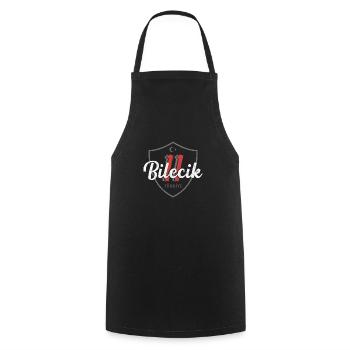 Bilecik - Kochschürze - Schwarz - Vorne - AI Model Male 185 dark (185cm)