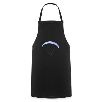 Paraglider - Cooking Apron - black - Front - AI Model Male 185 dark (185cm)