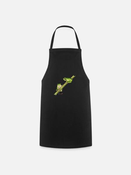 Tree frog - Cooking Apron - black
