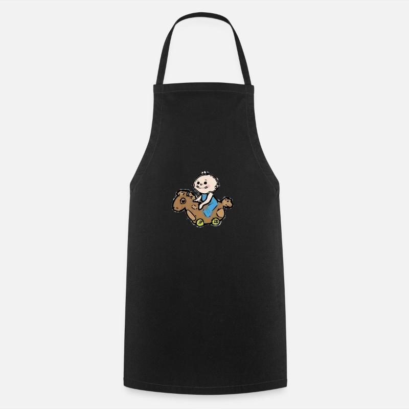 bébé - Tablier de cuisine - noir