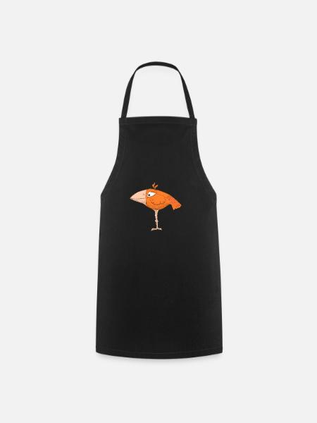 Achmet The Early Bird Look East Gift - Cooking Apron - black