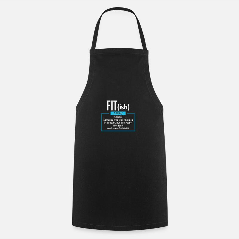 Funny exercise Shirt - Cooking Apron - black