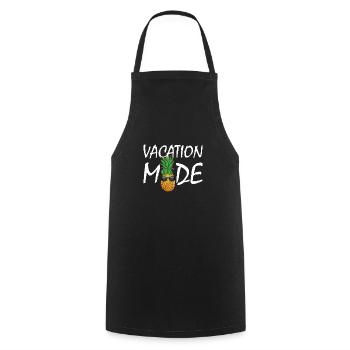 Vacation Mode Pineapple Sunglasses | Summer Cruise - Cooking Apron - black - Front - AI Model Male 185 dark (185cm)