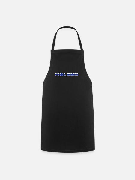 Finland - Tablier de cuisine - noir
