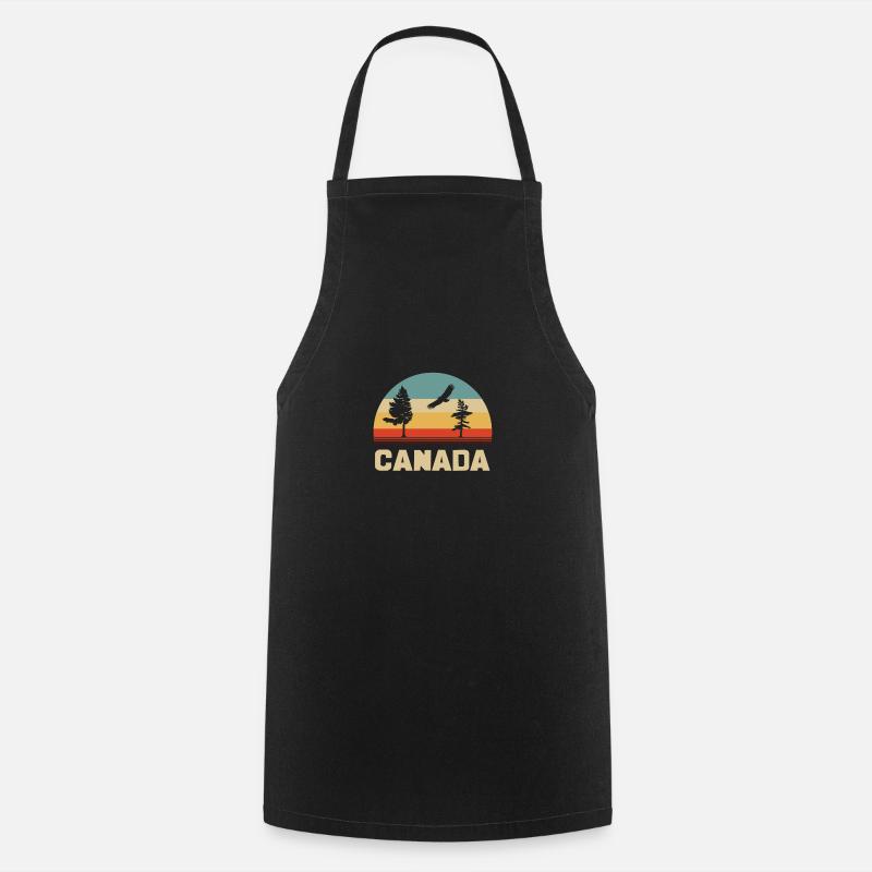 Canada - Cooking Apron - black