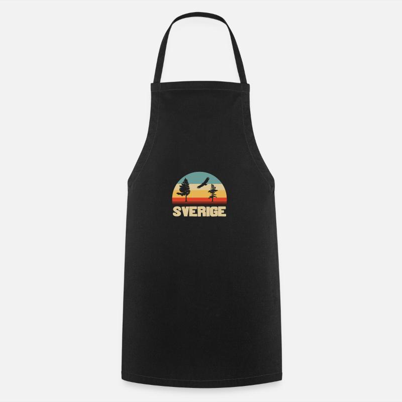 la suède - Tablier de cuisine - noir