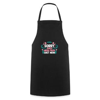 Daughters Daughter - Cooking Apron - black - Front - AI Model Male 185 dark (185cm)