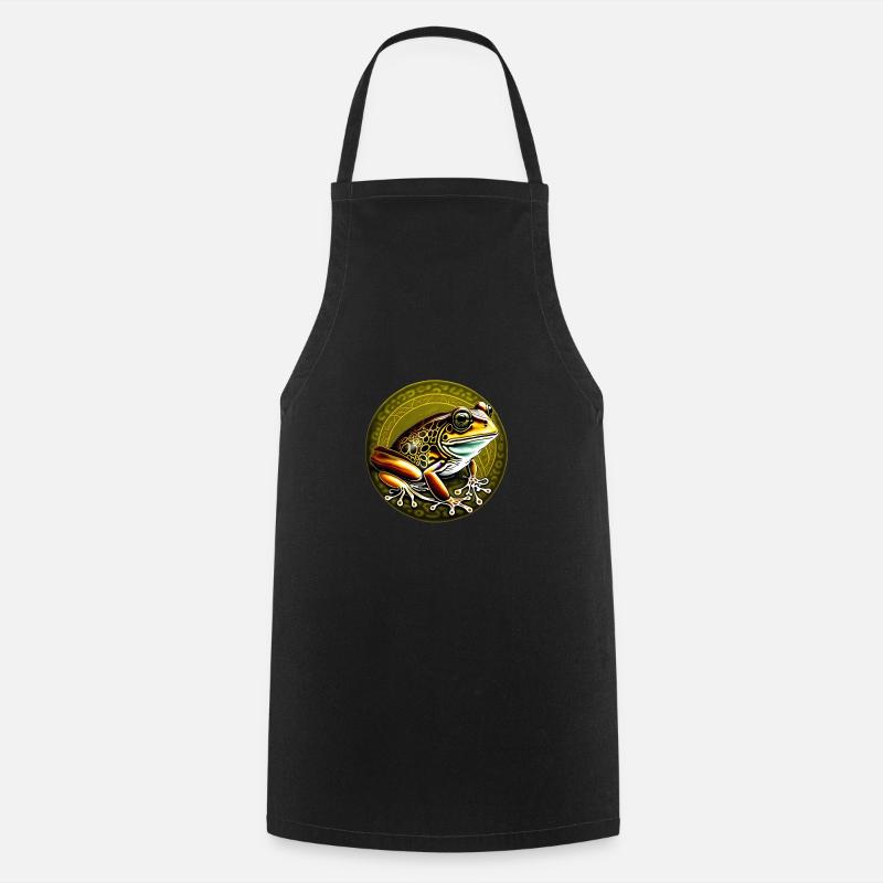 Frog - Cooking Apron - black