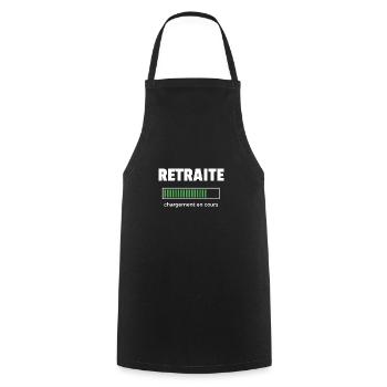 retraite chargement en cours - Tablier de cuisine - noir - Devant - AI Model Male 185 dark (185cm)