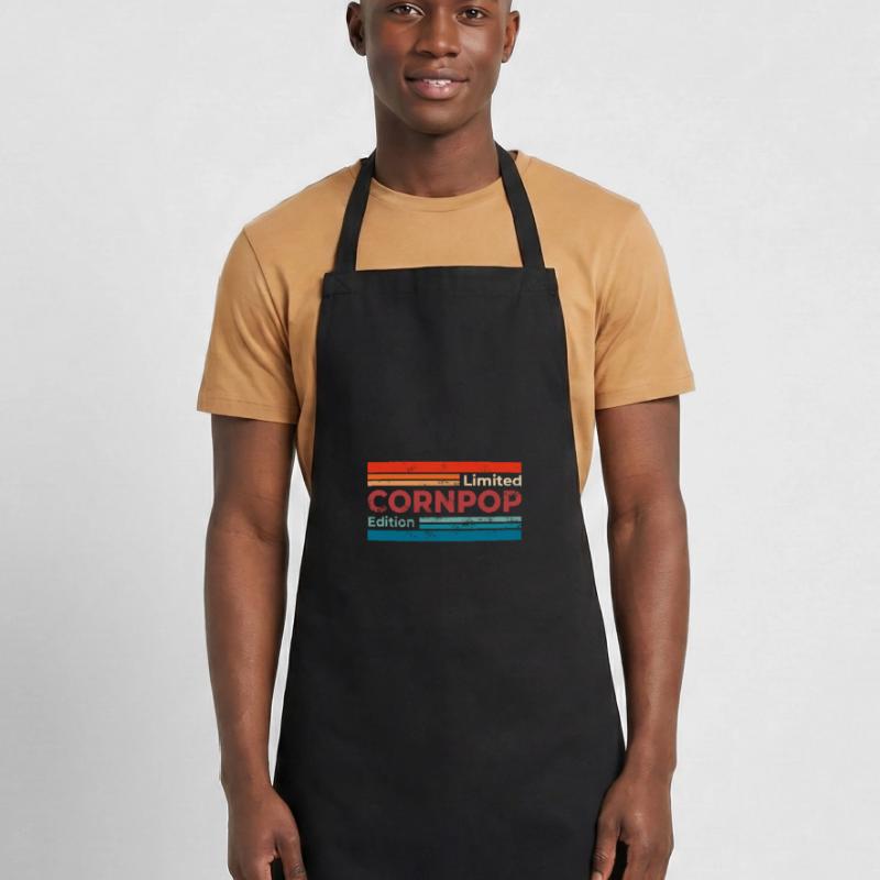 Corn Pop était un mauvais mec Retro Cornpop Meme Tablier de cuisine