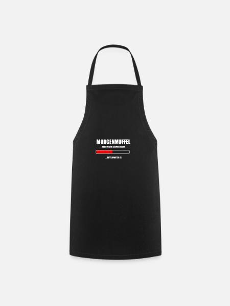 Morgenmuffel Loading - Kochschürze - Schwarz