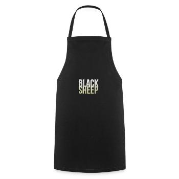 Black Sheep - Cooking Apron - black - Front - AI Model Male 185 dark (185cm)