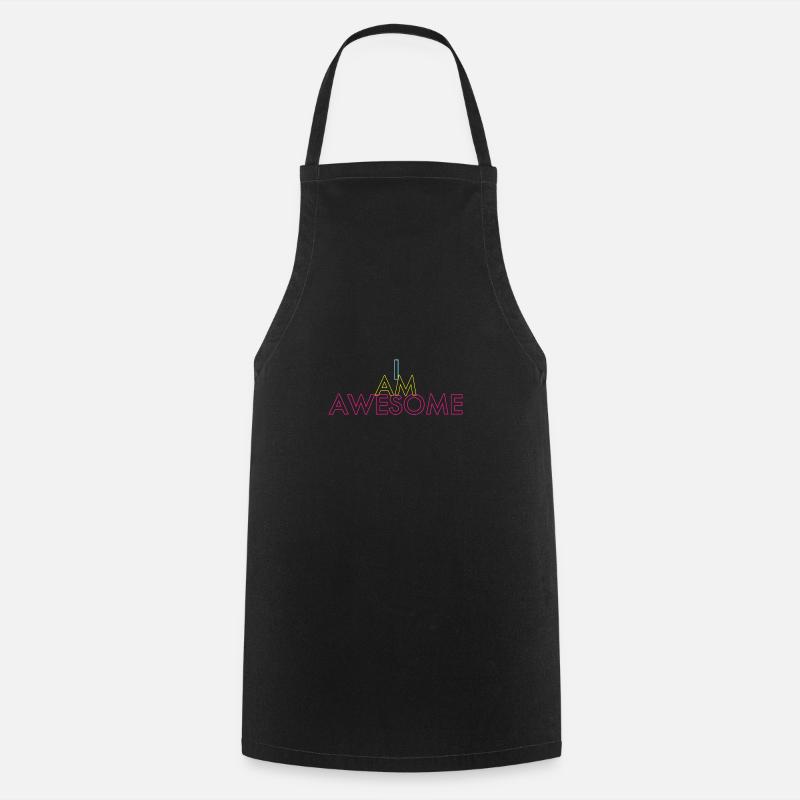 JE SUIS GÉNIAL - Tablier de cuisine - noir