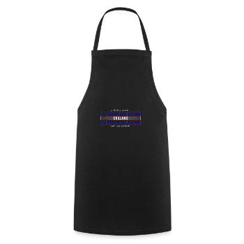Londres - Tablier de cuisine - noir - Devant - AI Model Male 185 dark (185cm)