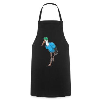 Sports de football américain à Stork - Tablier de cuisine - noir - Devant - AI Model Male 185 dark (185cm)