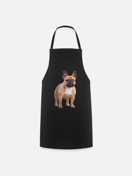Bouledogue français - Tablier de cuisine - noir