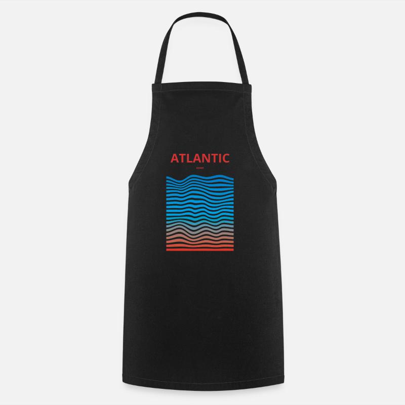 Océans dévastés : Atlantique - Tablier de cuisine - noir