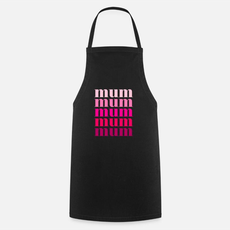 Mum Rosa - Cooking Apron - black