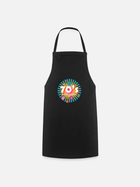 Logo 70s élite de la nation - Tablier de cuisine - noir