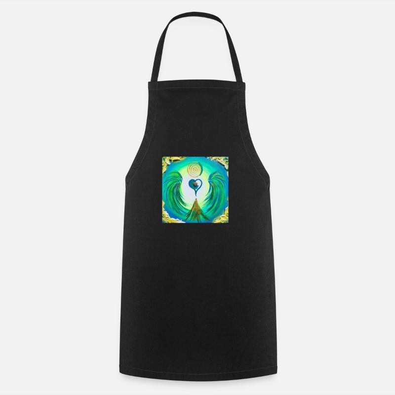 Herzgel d'acceptation - Tablier de cuisine - noir