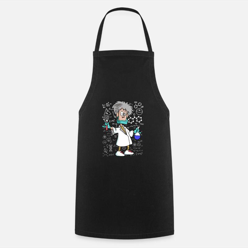 chimie - Tablier de cuisine - noir