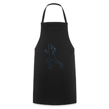 Course de jogging Femmes Course de fond - Tablier de cuisine - noir - Devant - AI Model Male 185 dark (185cm)