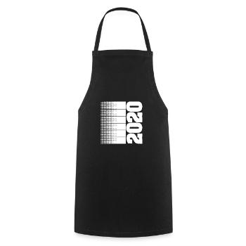 2020 - Cooking Apron - black - Front - AI Model Male 185 dark (185cm)