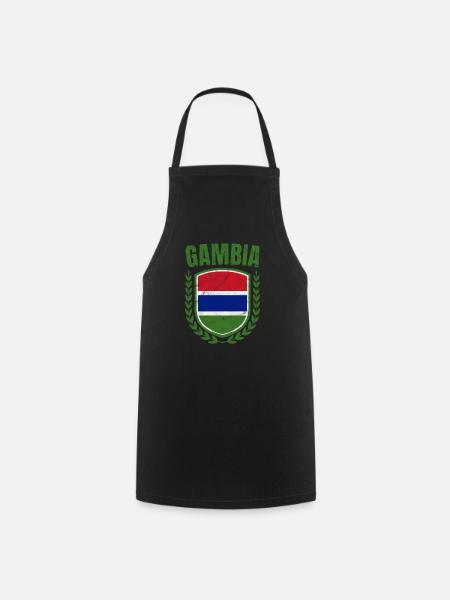Gambia - Kochschürze - Schwarz