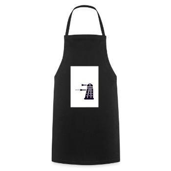 Dr. Sci Fi Robot Pride - Cooking Apron - black - Front - AI Model Male 185 dark (185cm)