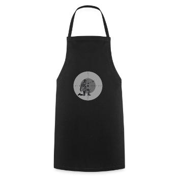 Shooting Sports Shooting Club Sports Club Target - Cooking Apron - black - Front - AI Model Male 185 dark (185cm)